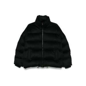 Soft Goat Black Jackets - Puffer Jackets Women